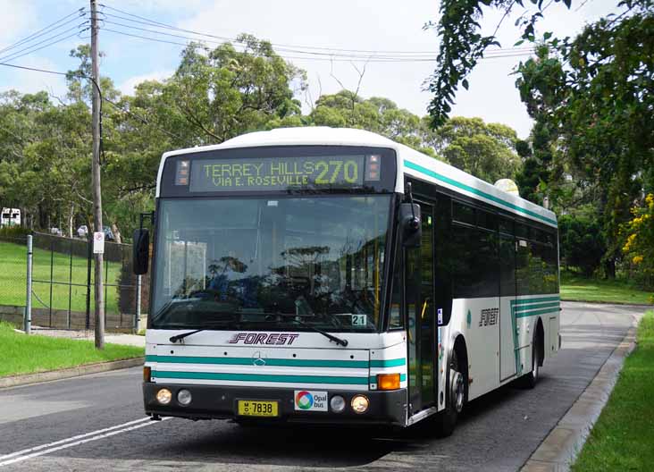 Forest Coach Lines Mercedes O405NH Bustech 7838